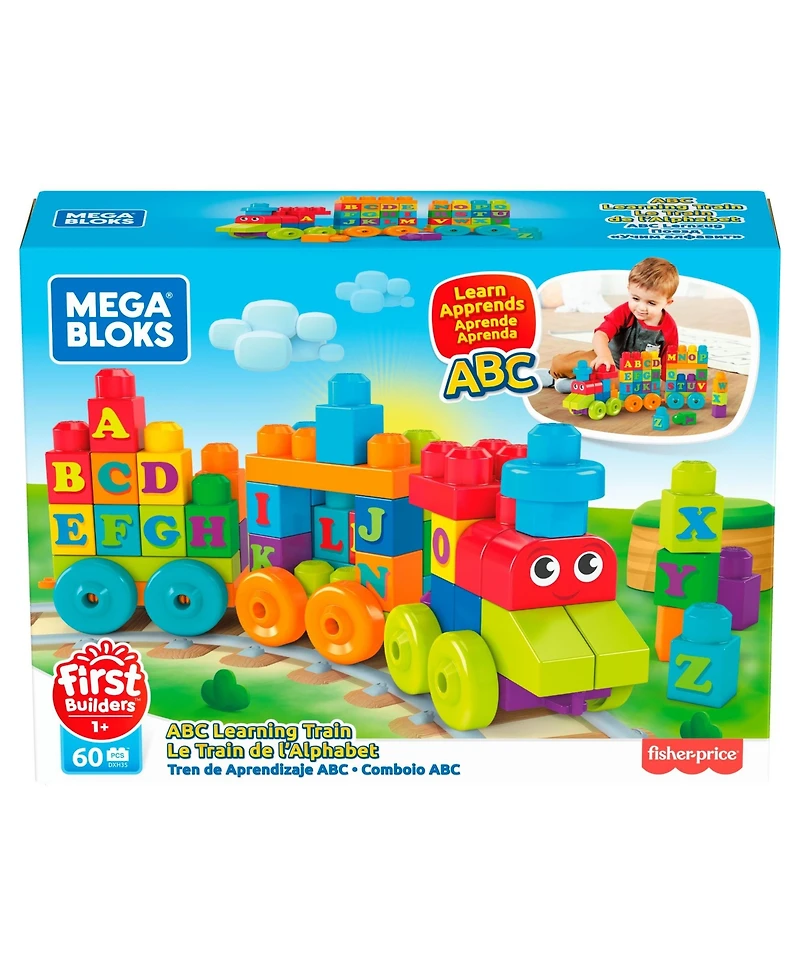 Mega Bloks Building Basics Abc Learning Train