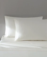 Vera Wang Solid 800 Thread Count Cotton Sateen 4 Piece Sheet Set