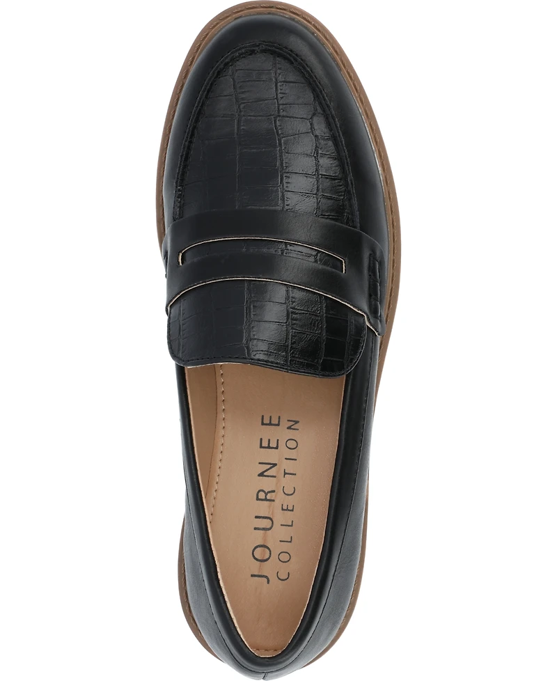 Journee Collection Women's Kenly Slip-On Loafers