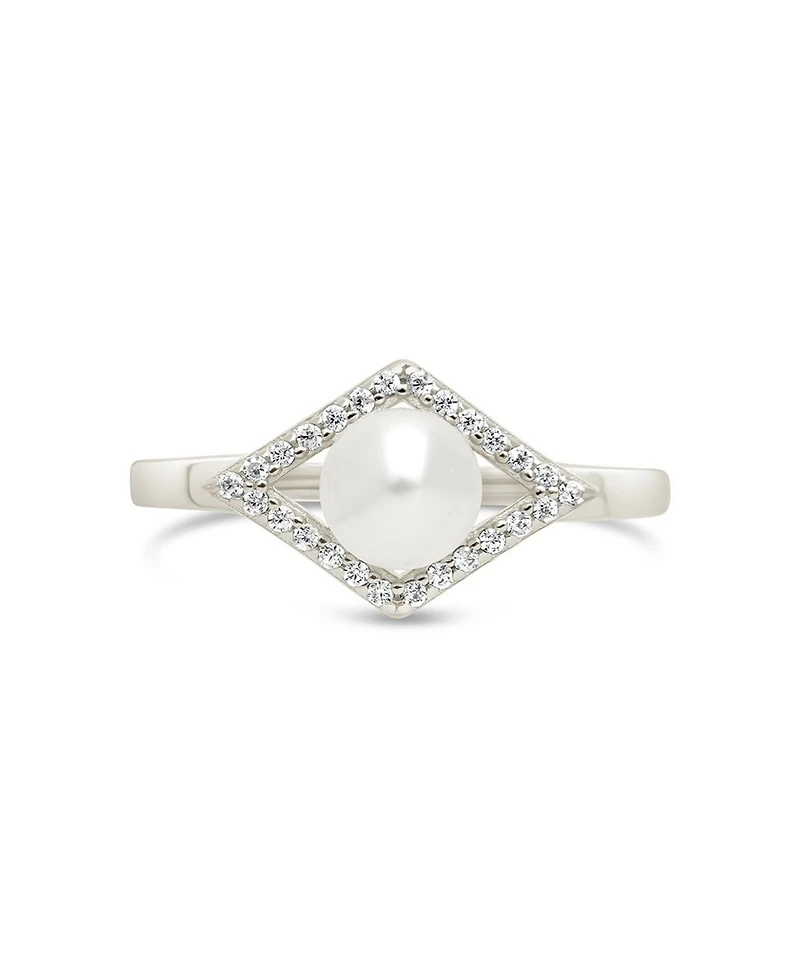 Sterling Forever Women's Alessia Evil Eye Ring