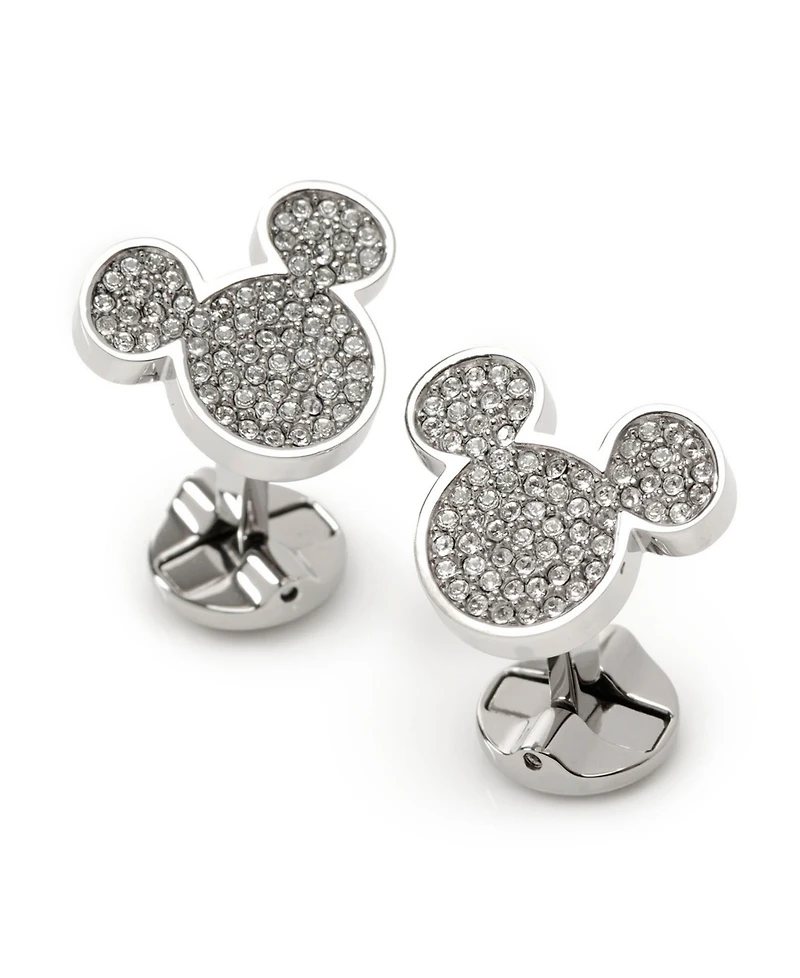 Disney Men's Pave Crystal Cufflinks