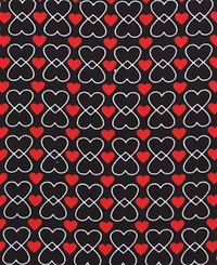 Cufflinks Inc. Men's Intertwined Hearts Pocket Square