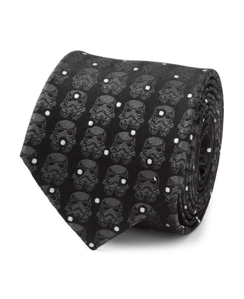 Star Wars Men's Stormtrooper Dot Tie