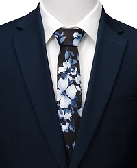 Ox & Bull Trading Co. Men's Painted Floral Silk Tie