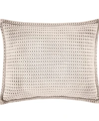 White Sand Pebble Beach Honeycomb Sham, King