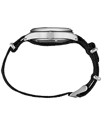 Seiko Men's Automatic 5 Sports Black Nylon Strap Watch 43mm