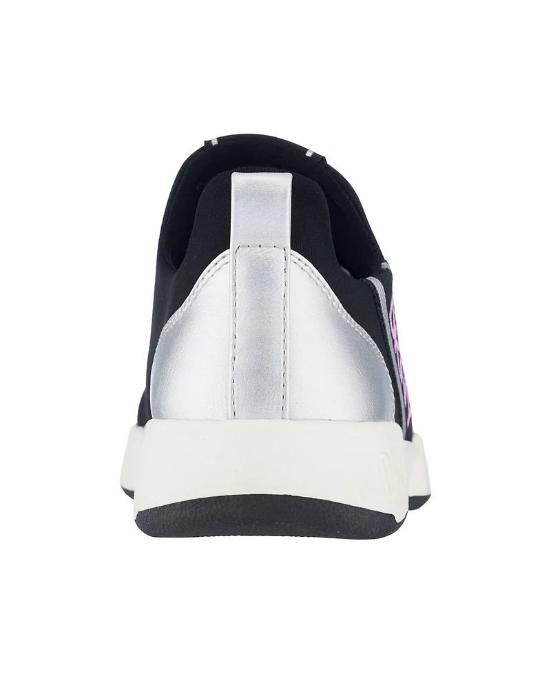 Dkny Toddler Girls Maddie Stripe Slip-On Padded Sneakers