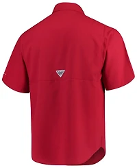 Men's Columbia Cardinal Arkansas Razorbacks Pfg Tamiami Shirt