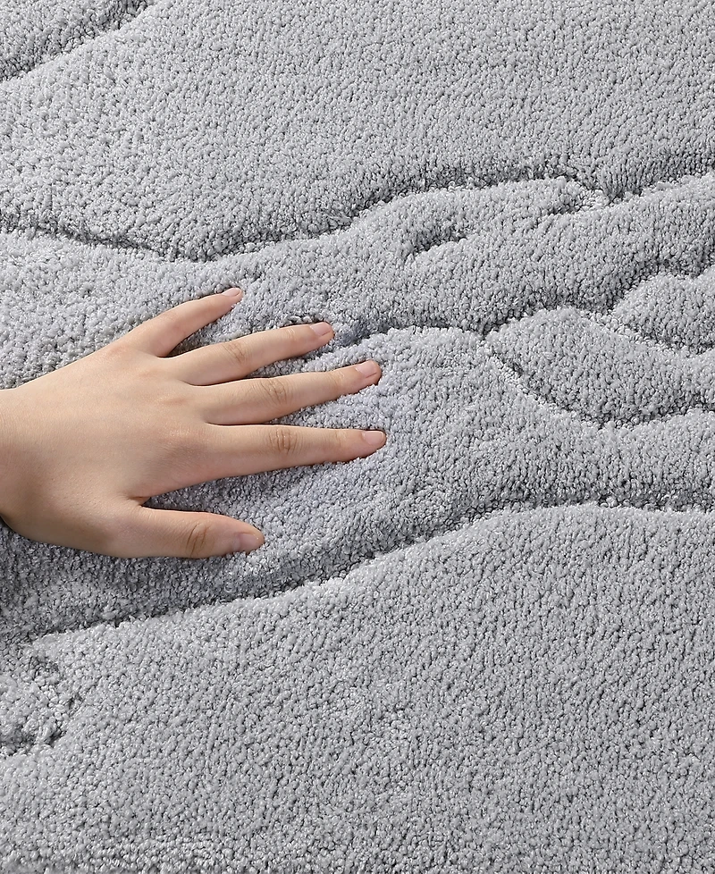 Lacoste Home Heritage Anti-Microbial Bath Rug, 20" x 32"