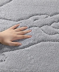 Lacoste Home Heritage Anti-Microbial Bath Rug, 20" x 32"