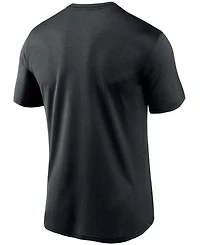 Men's Big and Tall Black Baltimore Ravens Logo Essential Legend Performance T-shirt