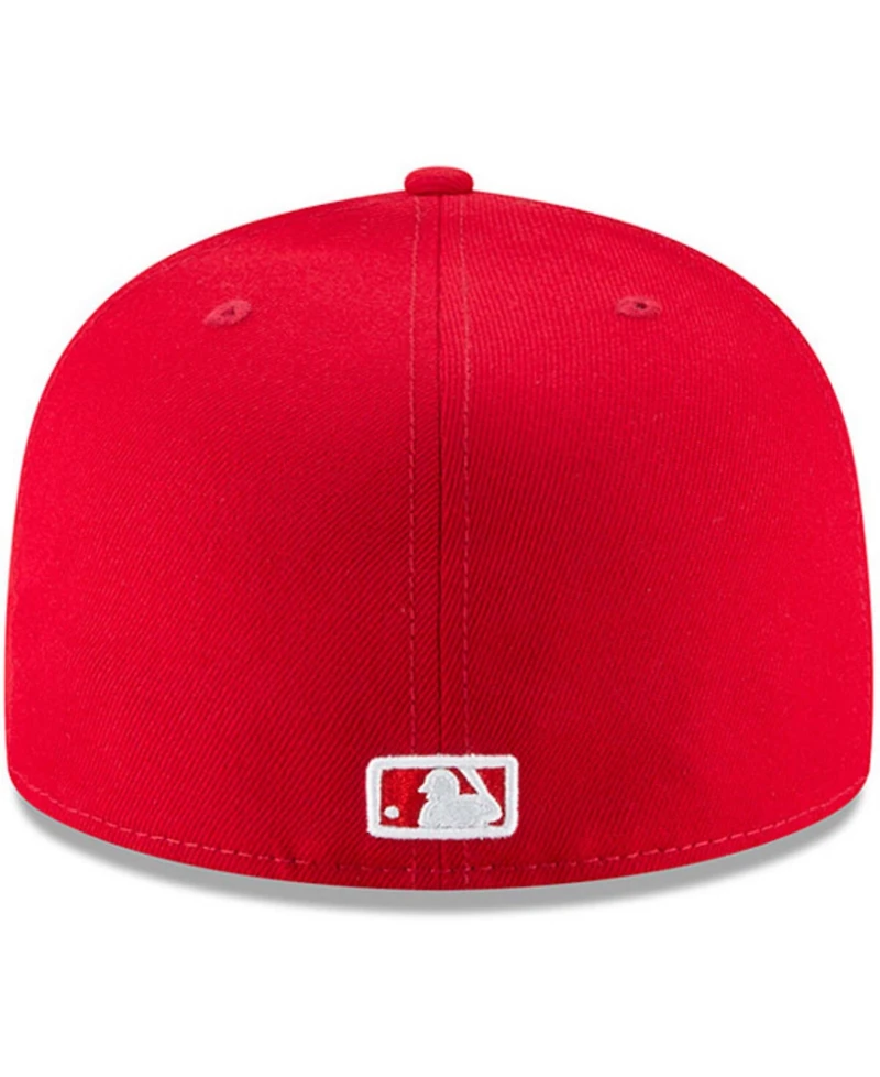 Men's Red San Francisco Giants Fashion Color Basic 59FIFTY Fitted Hat
