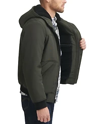Levi's Men's Soft Shell Sherpa Lined Hooded Jacket