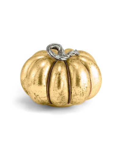 Medium Glass Pumpkin Figurine