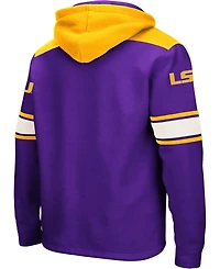 Men's Purple Lsu Tigers 2.0 Lace-Up Hoodie