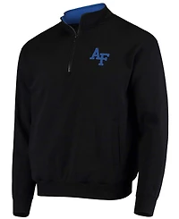 Men's Colosseum Air Force Falcons Tortugas Team Logo Quarter-Zip Jacket