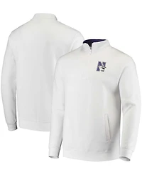 Men's Northwestern Wildcats Tortugas Logo Quarter-Zip Jacket