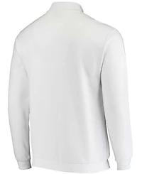 Men's White Purdue Boilermakers Tortugas Logo Quarter-Zip Jacket