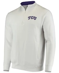 Colosseum Men's Tcu Horned Frogs Tortugas Logo Quarter-Zip Jacket