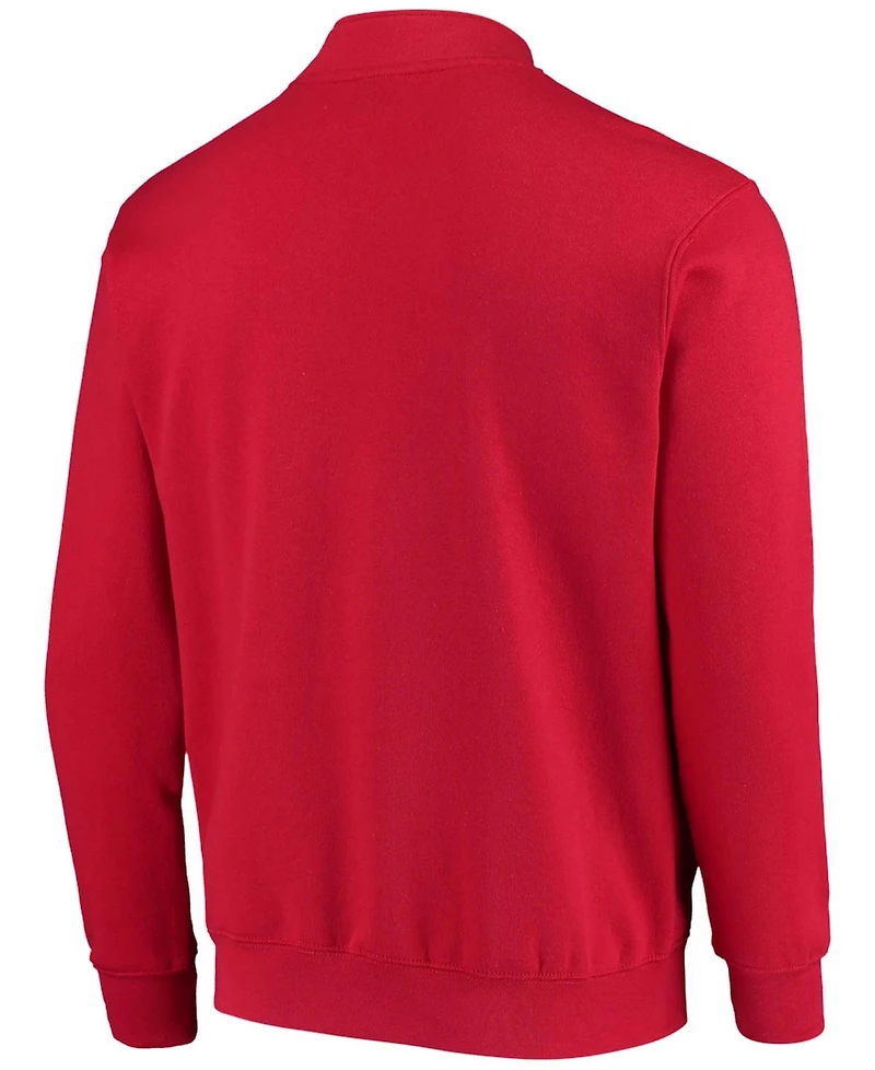 Men's Louisville Cardinals Tortugas Logo Quarter-Zip Jacket