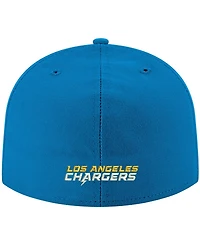 Men's Powder Blue Los Angeles Chargers Team Basic 59Fifty Fitted Hat