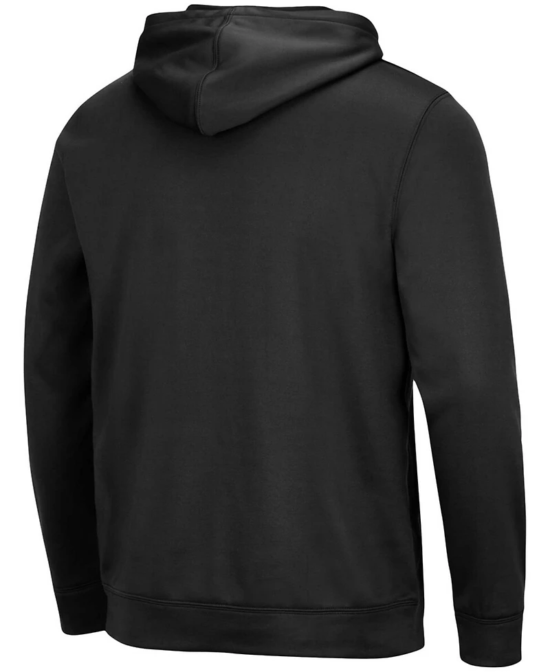 Men's Black Louisville Cardinals Lantern Pullover Hoodie