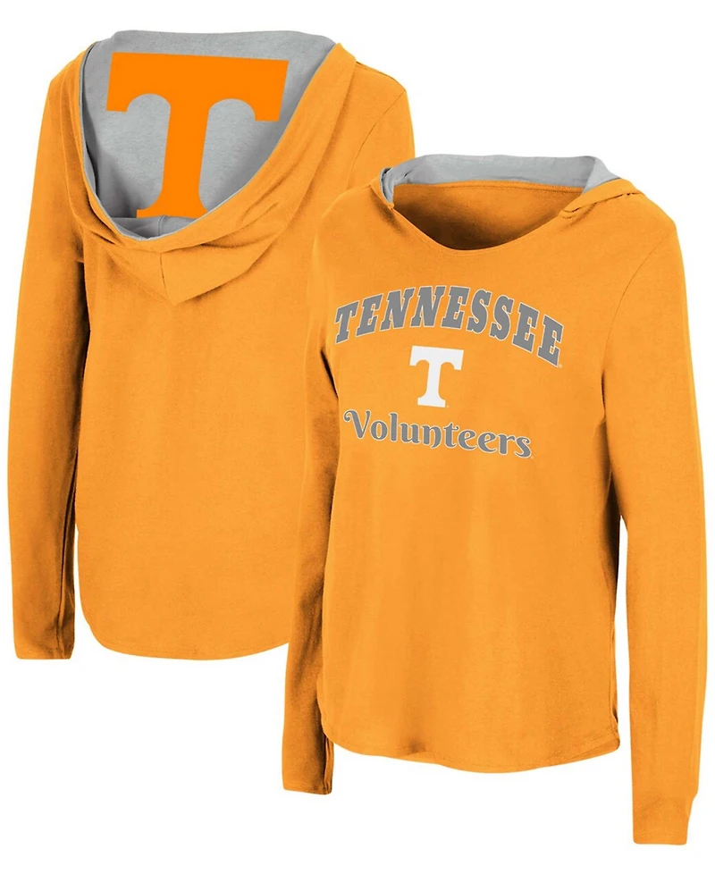 Women's Tennessee Orange Tennessee Volunteers Catalina Hoodie Long Sleeve T-shirt