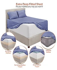 Nestl Extra Deep Pocket 6-Pc. Sheet Set, Full