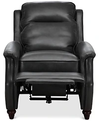 Closeout! Haizen 32" Leather Power Recliner, Created for Macy's