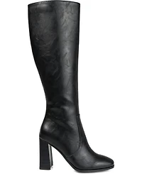 Journee Collection Women's Karima Extra Wide Calf Knee High Boots