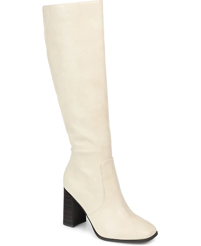 Journee Collection Women's Karima Extra Wide Calf Knee High Boots