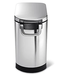 simplehuman Medium Pet Food Can, Storage Container with Magnetic Scoop