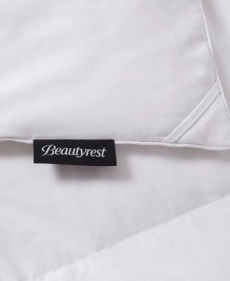 Beautyrest White Feather Down Fiber All Season Lyocell Cotton Blend Comforters