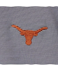Men's Peter Millar Navy Texas Longhorns Jubilee Stripe Polo Shirt