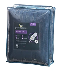 Serta Electric Reversible Fleece to Sherpa Throw, 50" x 60"
