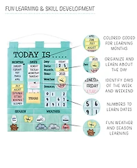 The Peanutshell Children's Learning Calendar, Teal