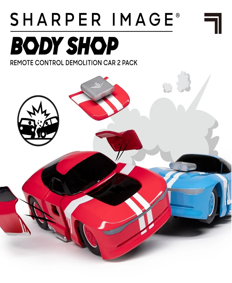 Sharper Image Body Shop Remote Control Demolition Car 2 pack