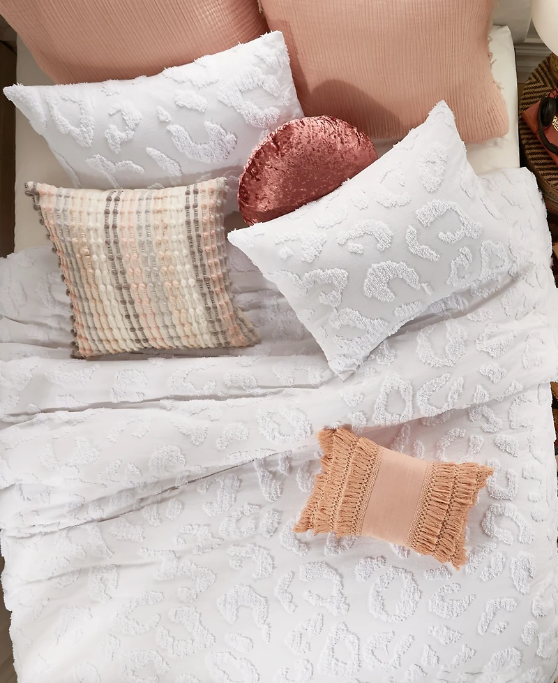Peri Home Chenille Leopard 3-Pc. Comforter Set, King