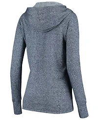 Women's Navy Tennessee Titans Doubleface Slub Pullover Hoodie