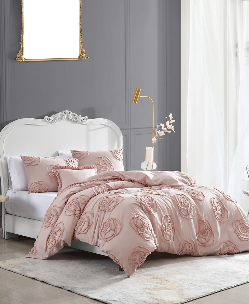 Betsey Johnson Rambling Rose -Pc. Duvet Cover Set