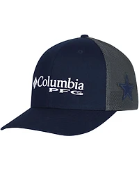 Columbia Dallas Cowboys Pfg Mesh Snapback Cap