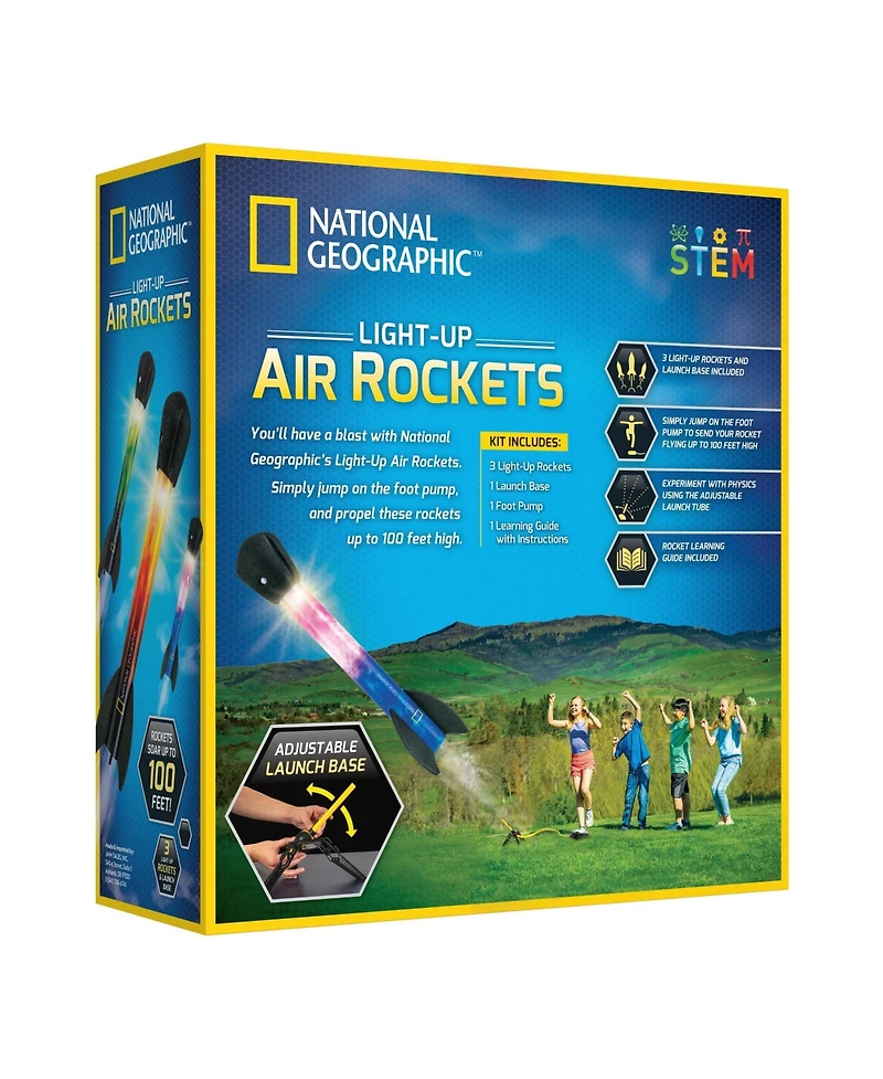 National Geographic Light Up Air Rockets