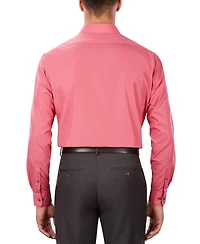 Van Heusen Men's Regular Fit Point Collar Poplin Dress Shirt