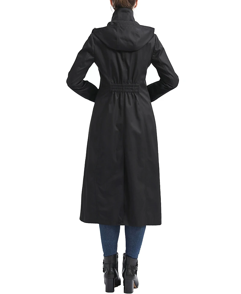 Women's Brooke Water Resistant Hooded Long Coat