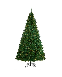 Northern Tip Artificial Christmas Tree with 800 Clear Led Lights and 2200 Bendable Branches, 10'