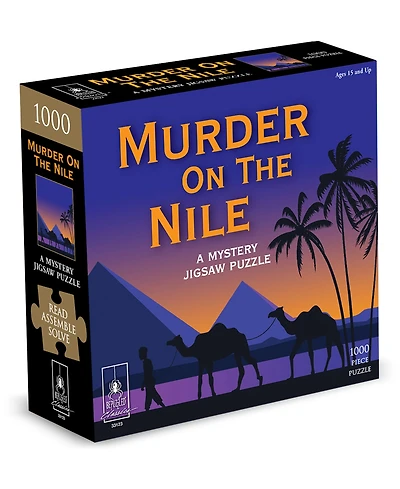 BePuzzled Murder On The Nile Classic Mystery Jigsaw Puzzle