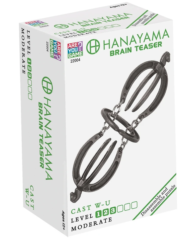 Areyougame Hanayama Level 3 Cast Puzzle