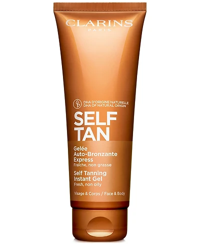 Clarins Self Tanning Face & Body Tinted Gel, 4.4 oz.
