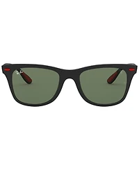 Ray-Ban Scuderia Ferrari Collection 52 Men's Low Bridge Fit Sunglasses
