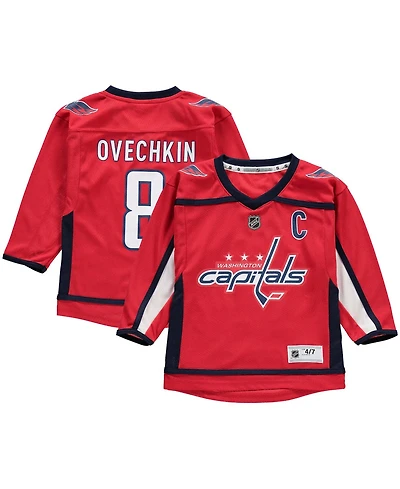 Preschool Alexander Ovechkin Red Washington Capitals Replica Player Jersey